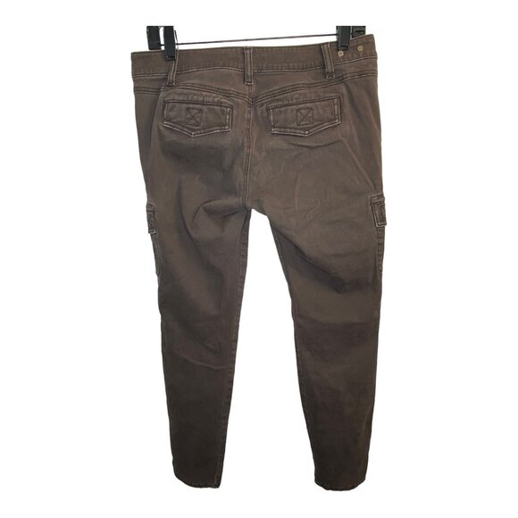 Cabi Women’s Size 4 Bittersweet Cargo Jeans Pants in Brown Style #962 - Picture 5 of 16